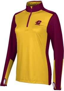 ProSphere Central Michigan Chippewas Womens Maroon Counter 1/4 Zip Pullover