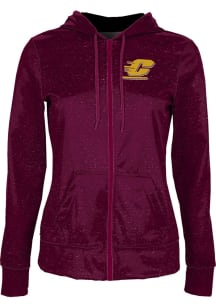 ProSphere Central Michigan Chippewas Womens Maroon Heather Light Weight Jacket