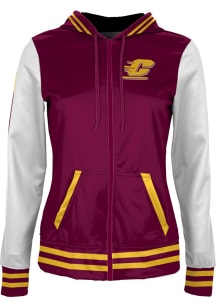ProSphere Central Michigan Chippewas Womens Maroon Letterman Light Weight Jacket