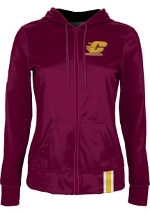 ProSphere Central Michigan Chippewas Womens Maroon Solid Light Weight Jacket