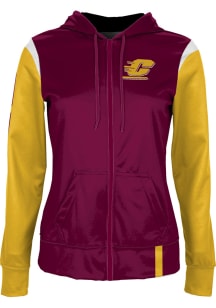 ProSphere Central Michigan Chippewas Womens Maroon Tailgate Light Weight Jacket