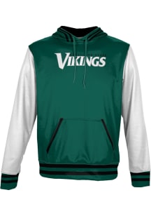ProSphere Cleveland State Vikings Youth Green Letterman Long Sleeve Hoodie