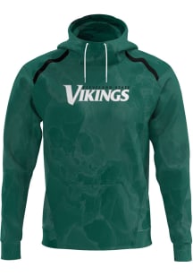 ProSphere Cleveland State Vikings Mens Green Element Long Sleeve Hoodie
