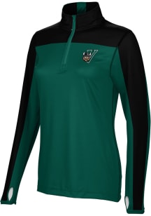 ProSphere Cleveland State Vikings Womens Green Sharp 1/4 Zip Pullover