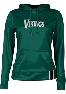 ProSphere Cleveland State Vikings Womens Green Solid Hooded Sweatshirt