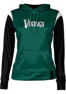 ProSphere Cleveland State Vikings Womens Green Tailgate Hooded Sweatshirt