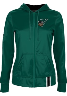 ProSphere Cleveland State Vikings Womens Green Solid Light Weight Jacket