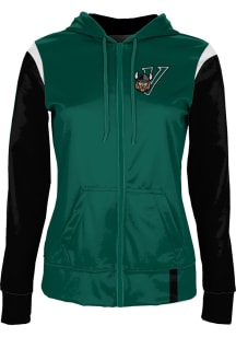 ProSphere Cleveland State Vikings Womens Green Tailgate Light Weight Jacket