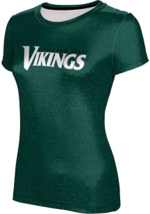 ProSphere Cleveland State Vikings Womens Green Heather Short Sleeve T-Shirt