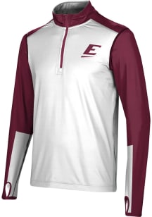 ProSphere Eastern Kentucky Colonels Mens Maroon Counter Long Sleeve 1/4 Zip Pullover