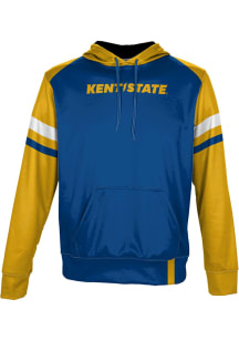 ProSphere Kent State Golden Flashes Youth Navy Blue Old School Long Sleeve Hoodie