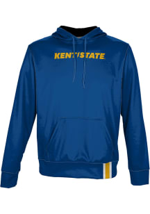 ProSphere Kent State Golden Flashes Youth Navy Blue Solid Long Sleeve Hoodie
