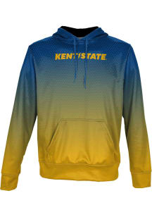 ProSphere Kent State Golden Flashes Youth Navy Blue Zoom Long Sleeve Hoodie