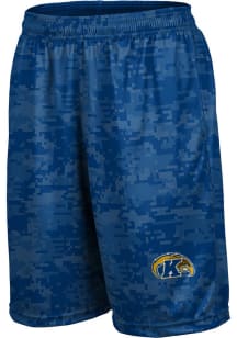 ProSphere Kent State Golden Flashes Mens Navy Blue Digital Shorts