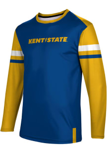 ProSphere Kent State Golden Flashes Navy Blue Old School Long Sleeve T Shirt