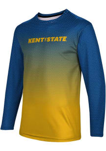 ProSphere Kent State Golden Flashes Navy Blue Zoom Long Sleeve T Shirt