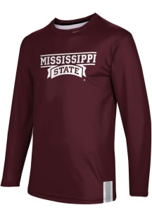 ProSphere Mississippi State Bulldogs Maroon Solid Long Sleeve T Shirt