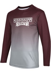 ProSphere Mississippi State Bulldogs Maroon Zoom Long Sleeve T Shirt