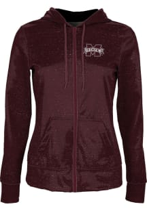 ProSphere Mississippi State Bulldogs Womens Maroon Heather Light Weight Jacket