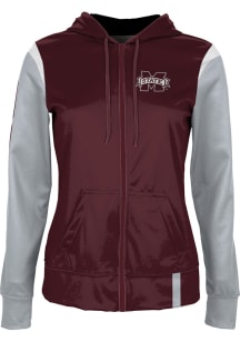 ProSphere Mississippi State Bulldogs Womens Maroon Tailgate Light Weight Jacket