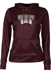 ProSphere Mississippi State Bulldogs Womens Maroon Heather Hooded Sweatshirt