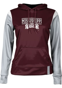 ProSphere Mississippi State Bulldogs Womens Maroon Tailgate Hooded Sweatshirt