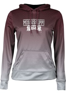 ProSphere Mississippi State Bulldogs Womens Maroon Zoom Hooded Sweatshirt
