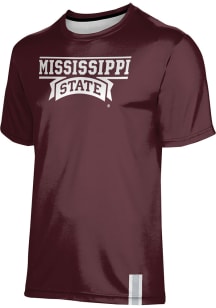ProSphere Mississippi State Bulldogs Youth Maroon Solid Short Sleeve T-Shirt