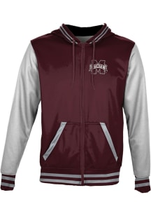 ProSphere Mississippi State Bulldogs Youth Maroon Letterman Light Weight Jacket