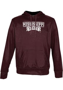 ProSphere Mississippi State Bulldogs Youth Maroon Heather Long Sleeve Hoodie