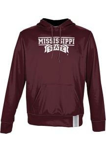 ProSphere Mississippi State Bulldogs Youth Maroon Solid Long Sleeve Hoodie