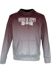 ProSphere Mississippi State Bulldogs Youth Maroon Zoom Long Sleeve Hoodie