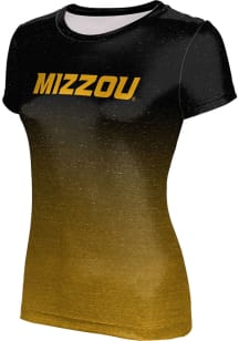 ProSphere Missouri Tigers Womens Black Ombre Short Sleeve T-Shirt