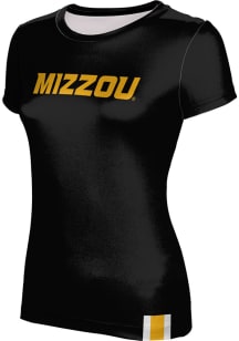 ProSphere Missouri Tigers Womens Black Solid Short Sleeve T-Shirt