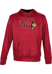 ProSphere Illinois State Redbirds Youth Red Heather Long Sleeve Hoodie