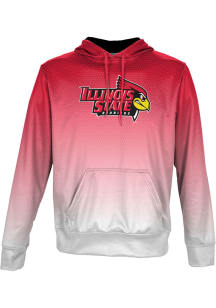 ProSphere Illinois State Redbirds Youth Red Zoom Long Sleeve Hoodie