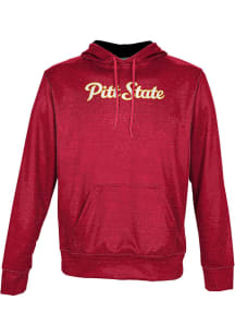 ProSphere Pitt State Gorillas Youth Red Heather Long Sleeve Hoodie