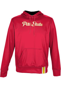 ProSphere Pitt State Gorillas Youth Red Solid Long Sleeve Hoodie