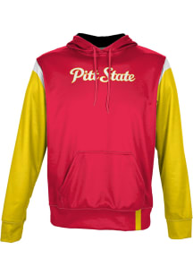ProSphere Pitt State Gorillas Youth Red Tailgate Long Sleeve Hoodie