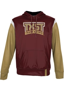 ProSphere Texas State Bobcats Youth Maroon Tailgate Long Sleeve Hoodie