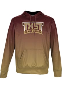 ProSphere Texas State Bobcats Youth Maroon Zoom Long Sleeve Hoodie
