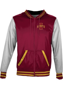 ProSphere Iowa State Cyclones Youth Cardinal Letterman Light Weight Jacket