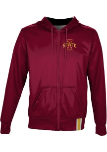 ProSphere Iowa State Cyclones Youth Cardinal Solid Light Weight Jacket