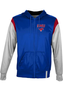 ProSphere SMU Mustangs Youth Blue Tailgate Light Weight Jacket