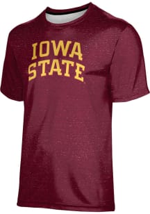 ProSphere Iowa State Cyclones Youth Cardinal Heather Short Sleeve T-Shirt