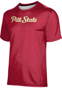 ProSphere Pitt State Gorillas Youth Red Heather Short Sleeve T-Shirt