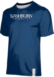 ProSphere Washburn Ichabods Youth Blue Solid Short Sleeve T-Shirt