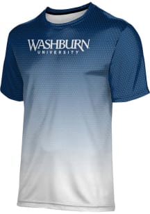 ProSphere Washburn Ichabods Youth Blue Zoom Short Sleeve T-Shirt