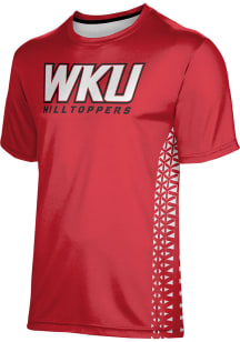 ProSphere Western Kentucky Hilltoppers Youth Red Geometric Short Sleeve T-Shirt
