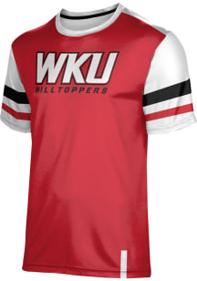 ProSphere Western Kentucky Hilltoppers Youth Red Old School Short Sleeve T-Shirt